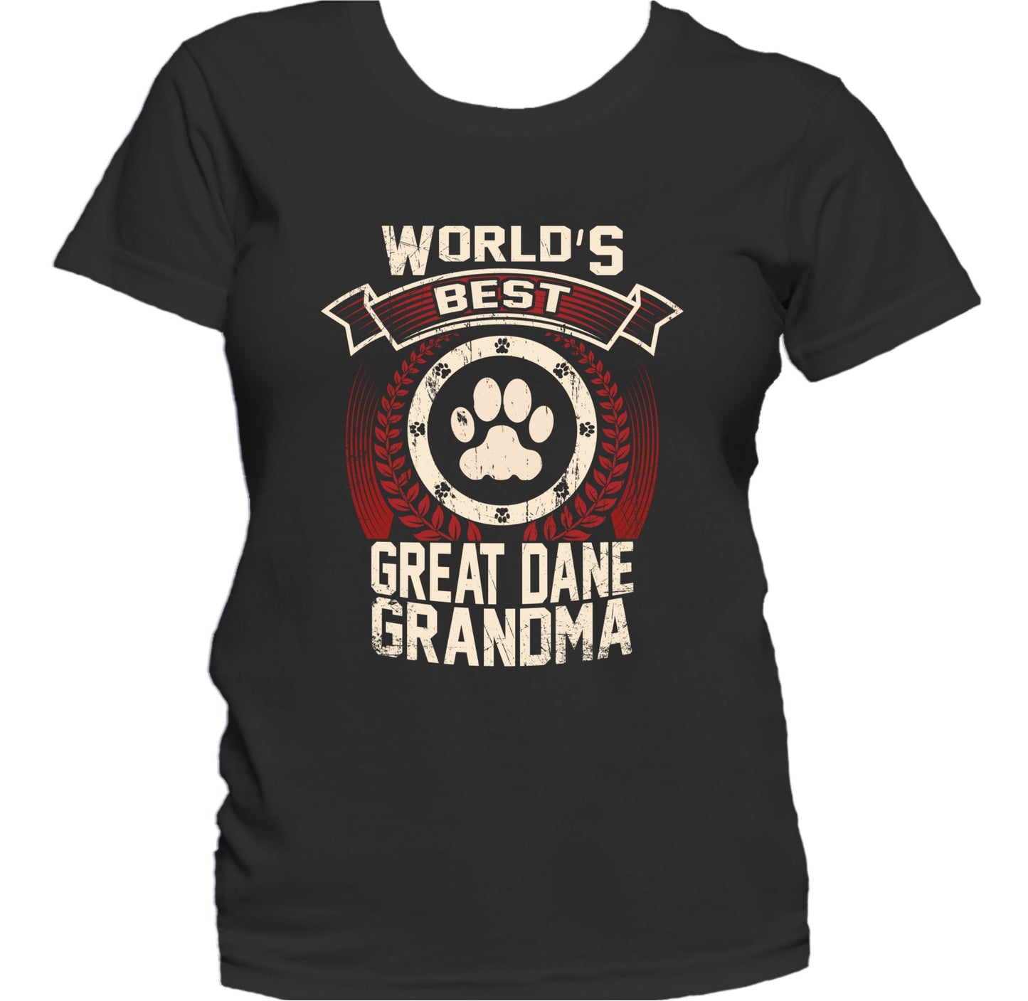 World's Best Great Dane Grandma Women's T-Shirt - Dog Grandma Shirt