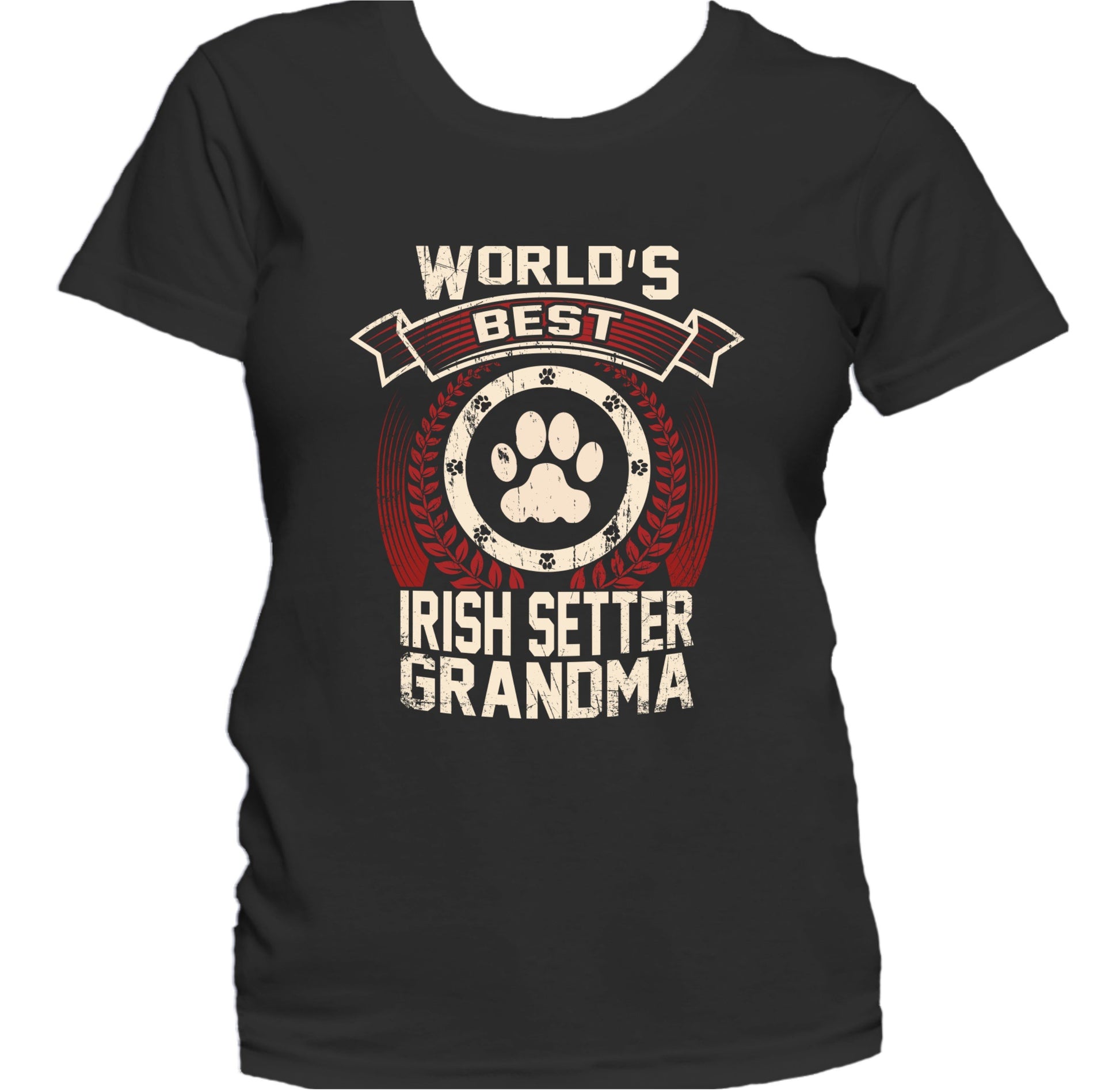World's Best Irish Setter Grandma Women's T-Shirt - Dog Grandma Shirt