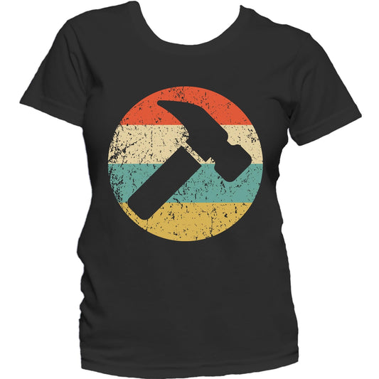 Carpenter Shirt - Vintage Retro Hammer Women's T-Shirt