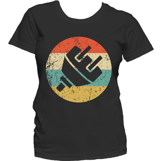 Electrician Shirt - Vintage Retro Electric Plug Women's T-Shirt