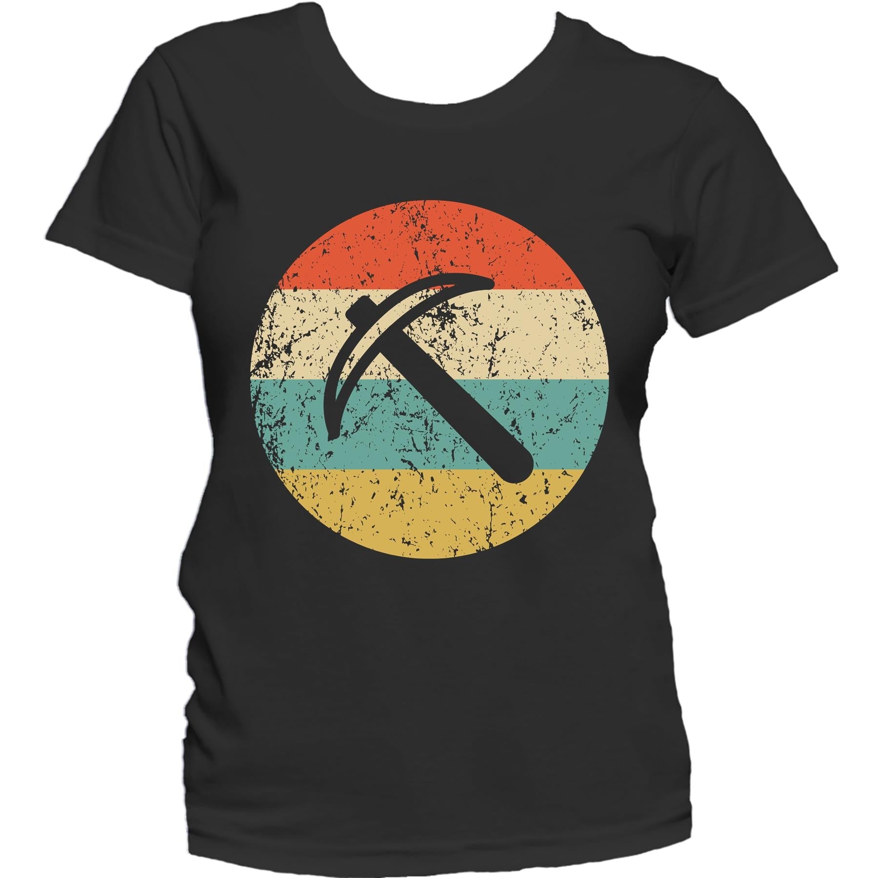 Geologist Miner Shirt - Vintage Retro Pick Axe Women's T-Shirt