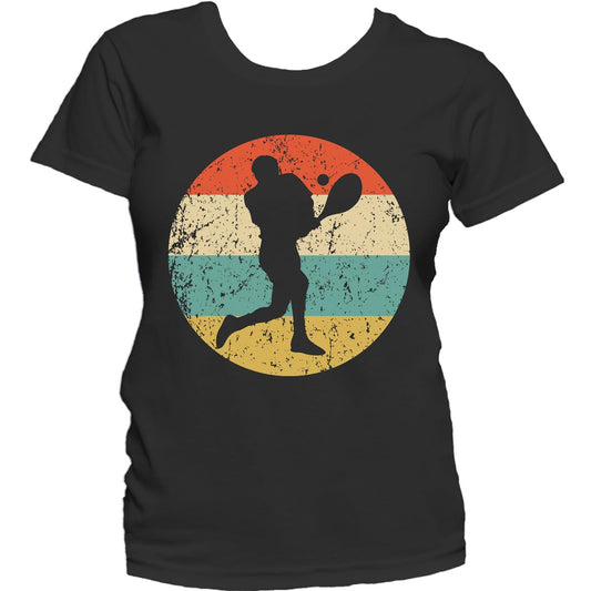 Tennis Shirt - Vintage Retro Tennis Player Women's T-Shirt