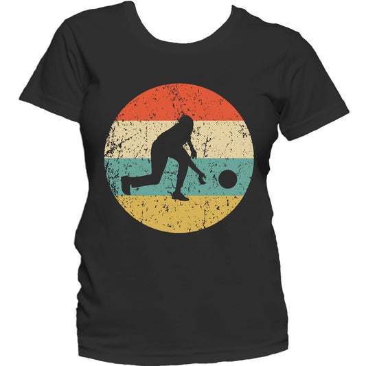 Bowling Shirt - Vintage Retro Bowler Women's T-Shirt