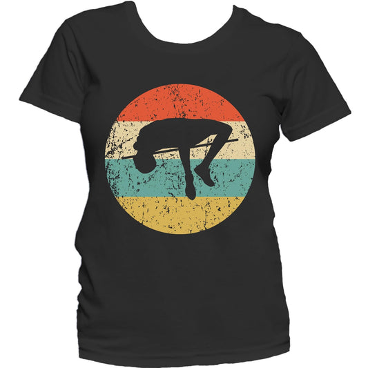 High Jump Shirt - Vintage Retro Track And Field Women's T-Shirt