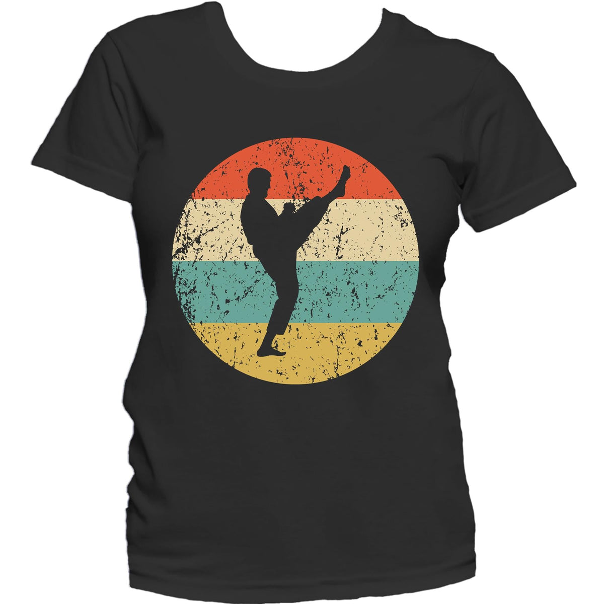 Karate Shirt - Vintage Retro Martial Arts Women's T-Shirt