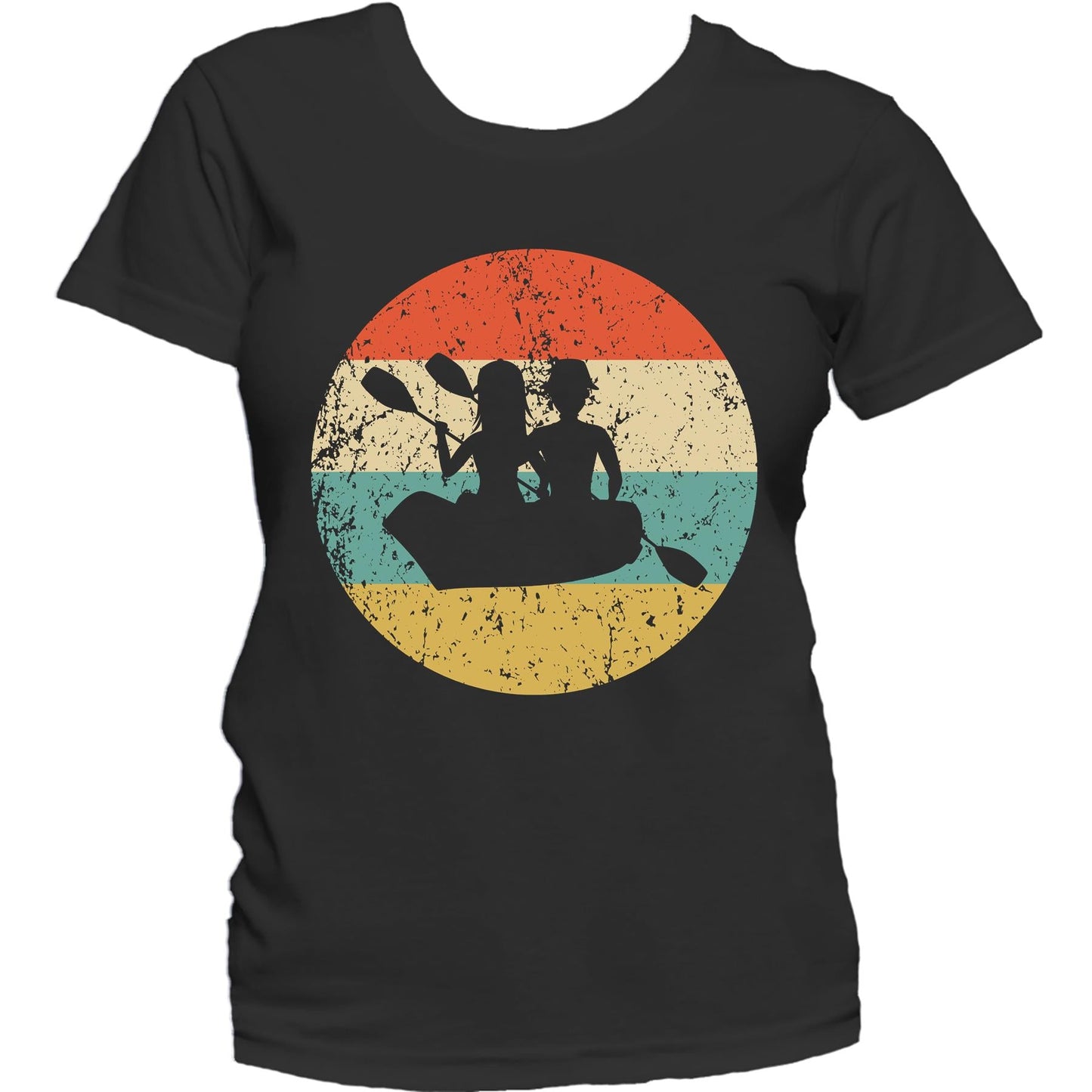 Canoeing Shirt - Vintage Retro Canoe Women's T-Shirt