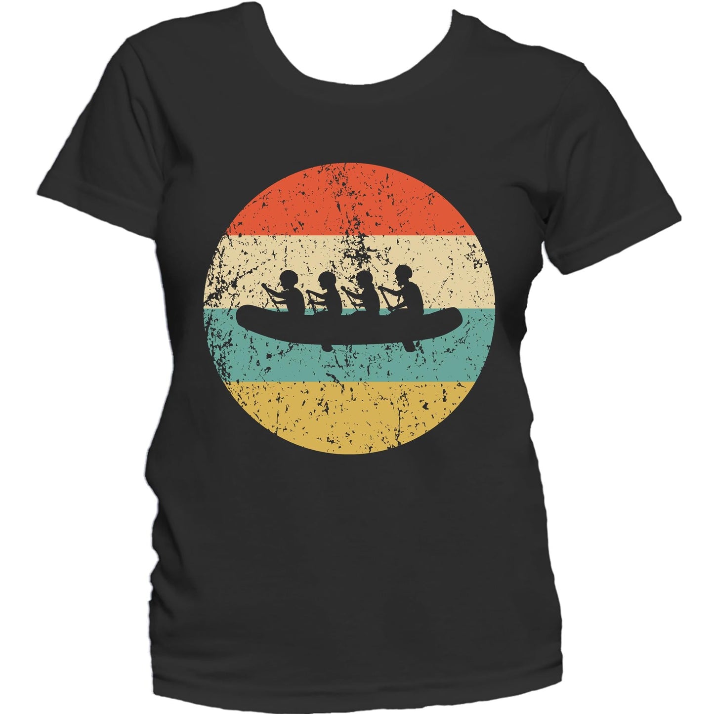 White Water Rafting Shirt - Vintage Retro Rafters Women's T-Shirt