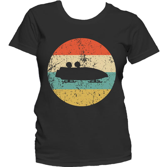 Bobsledding Shirt - Vintage Retro Bobsledder Women's T-Shirt