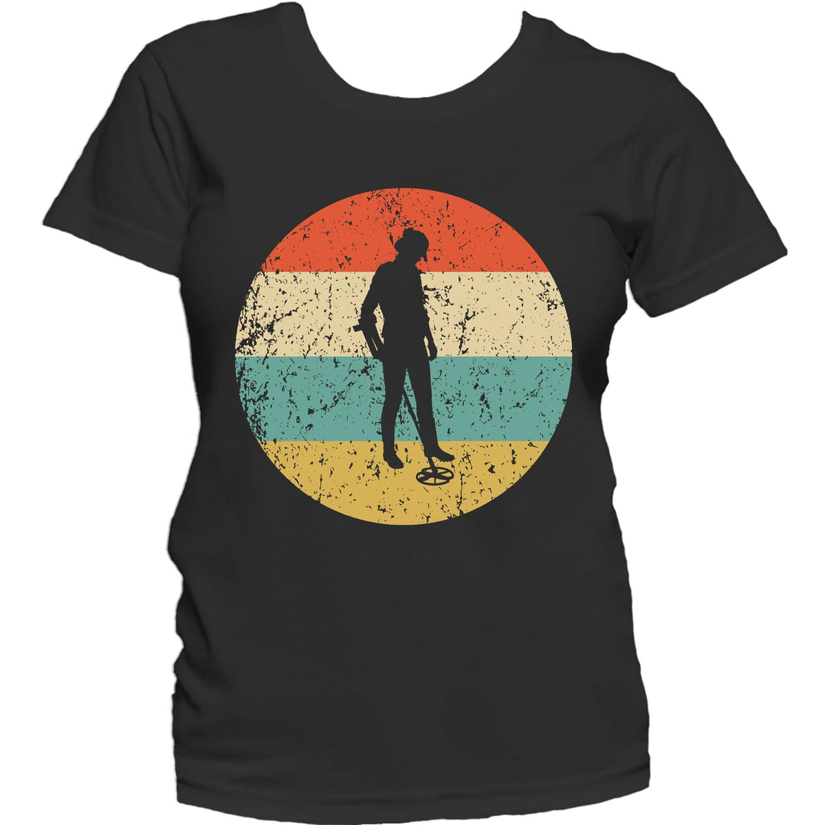 Metal Detecting Shirt - Vintage Retro Coinshooter Women's T-Shirt