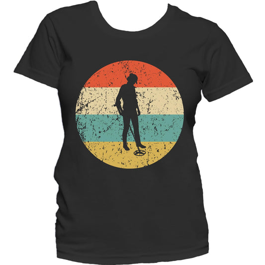 Metal Detecting Shirt - Vintage Retro Coinshooter Women's T-Shirt