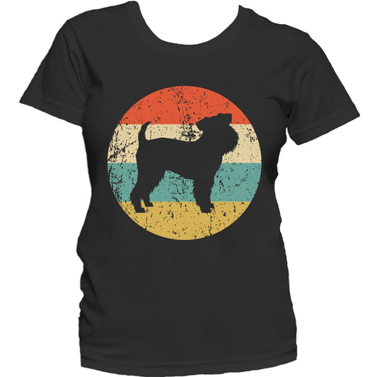 Brussels Griffon Shirt - Retro Griffon Bruxellois Dog Women's T-Shirt