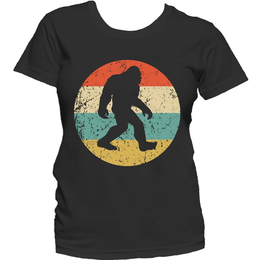 Bigfoot Shirt - Retro Sasquatch Icon Women's T-Shirt