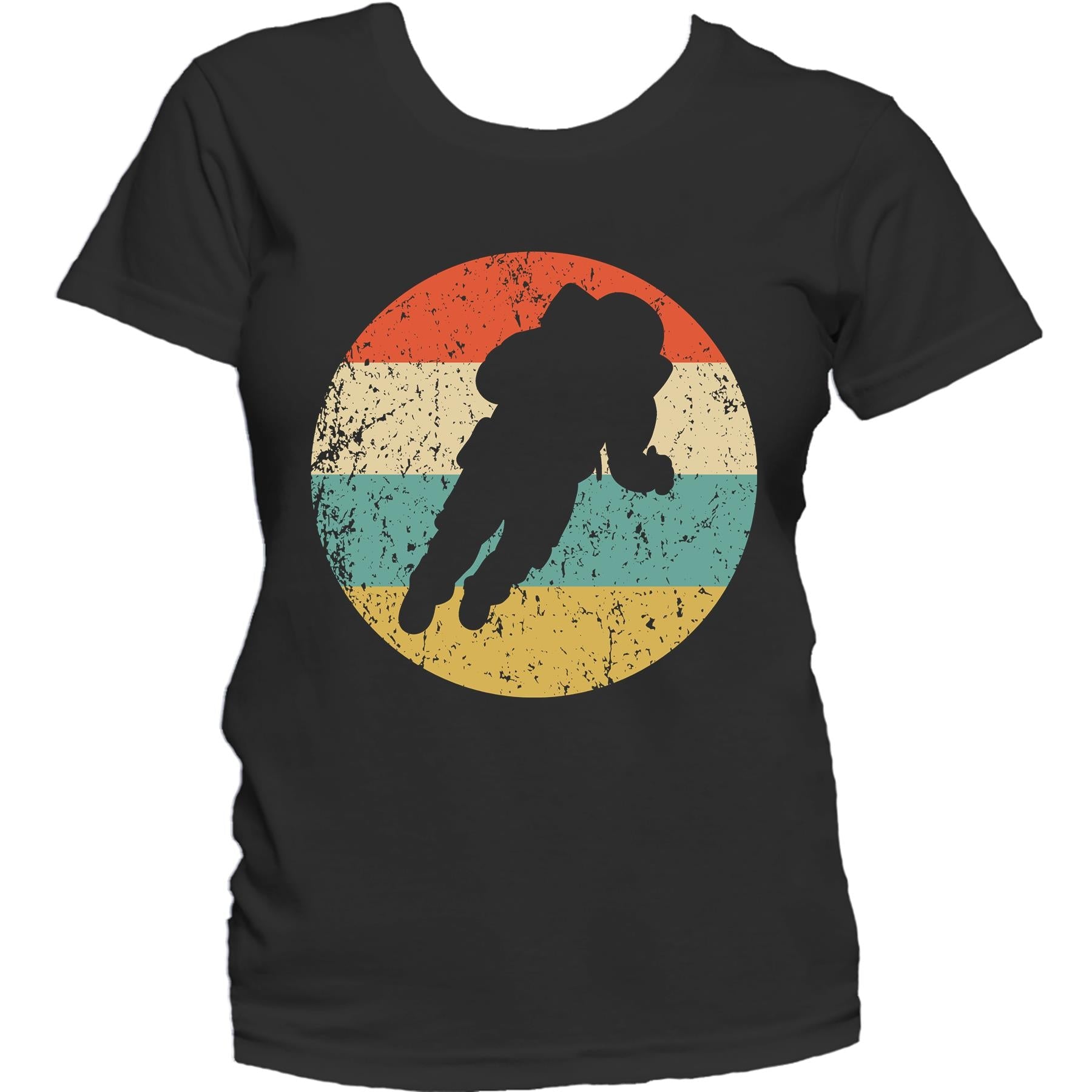Space Science Shirt - Retro Astronaut Icon Women's T-Shirt
