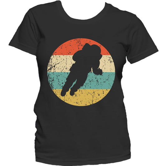 Space Science Shirt - Retro Astronaut Icon Women's T-Shirt