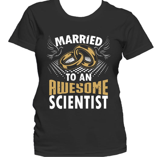 Married To An Awesome Scientist Women's T-Shirt