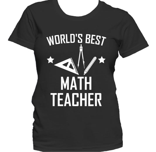 World's Best Math Teacher Women's T-Shirt