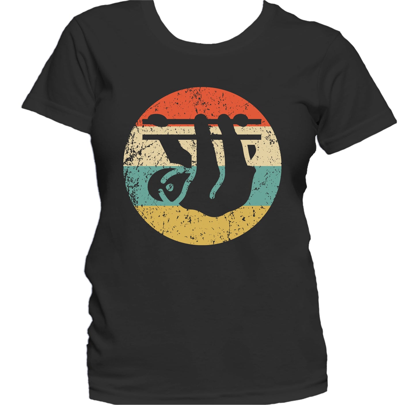 Sloth Retro Style Animal Women's T-Shirt