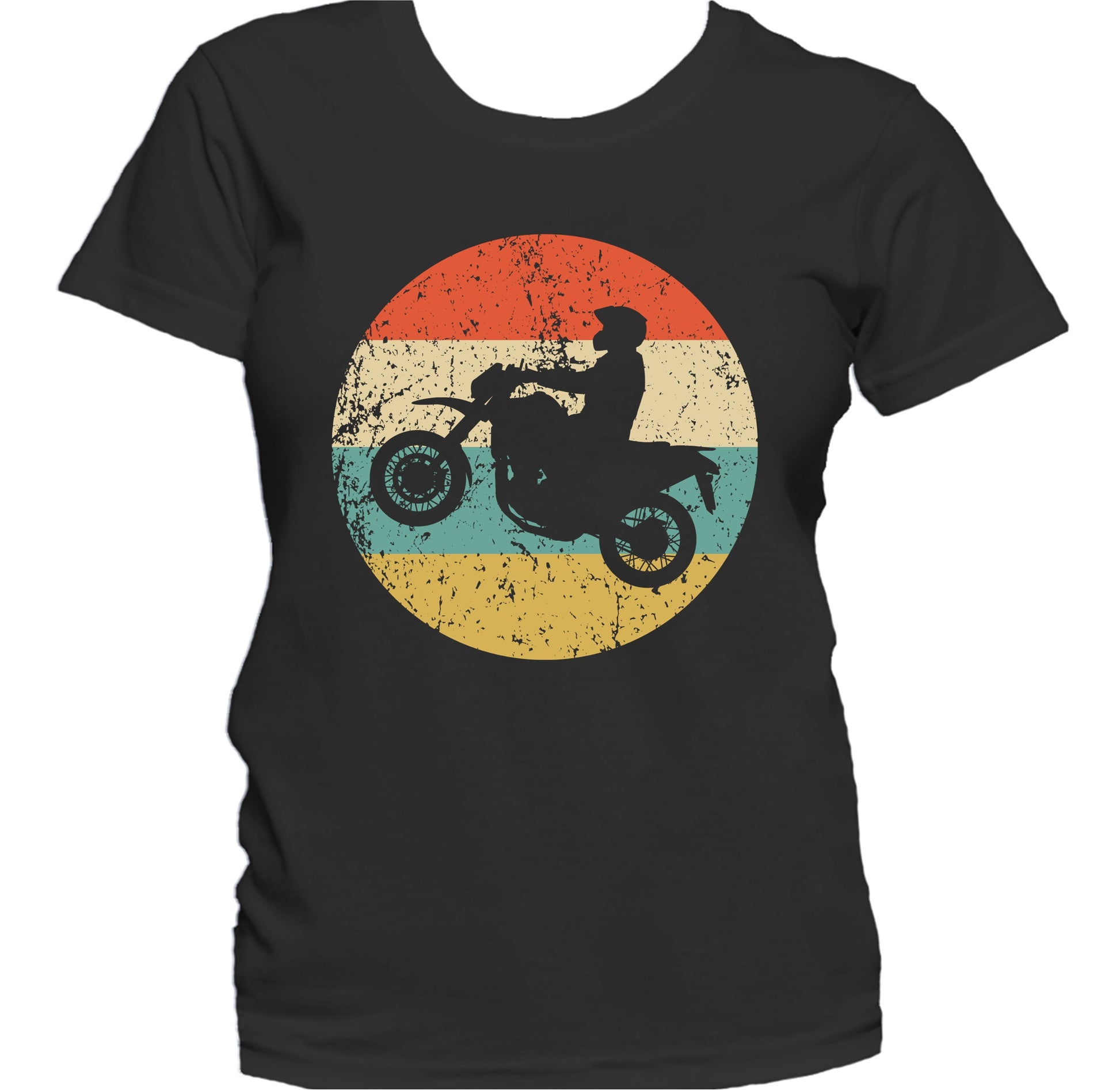 Motocross Retro Style Motor Sports Women's T-Shirt