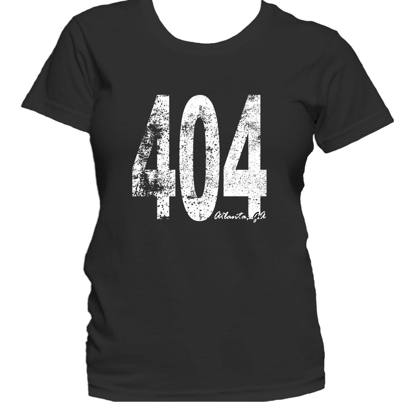 Retro Style Atlanta Area Code 404 Women's T-Shirt