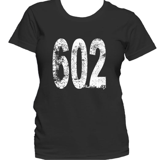 Retro Style Phoenix Area Code 602 Women's T-Shirt