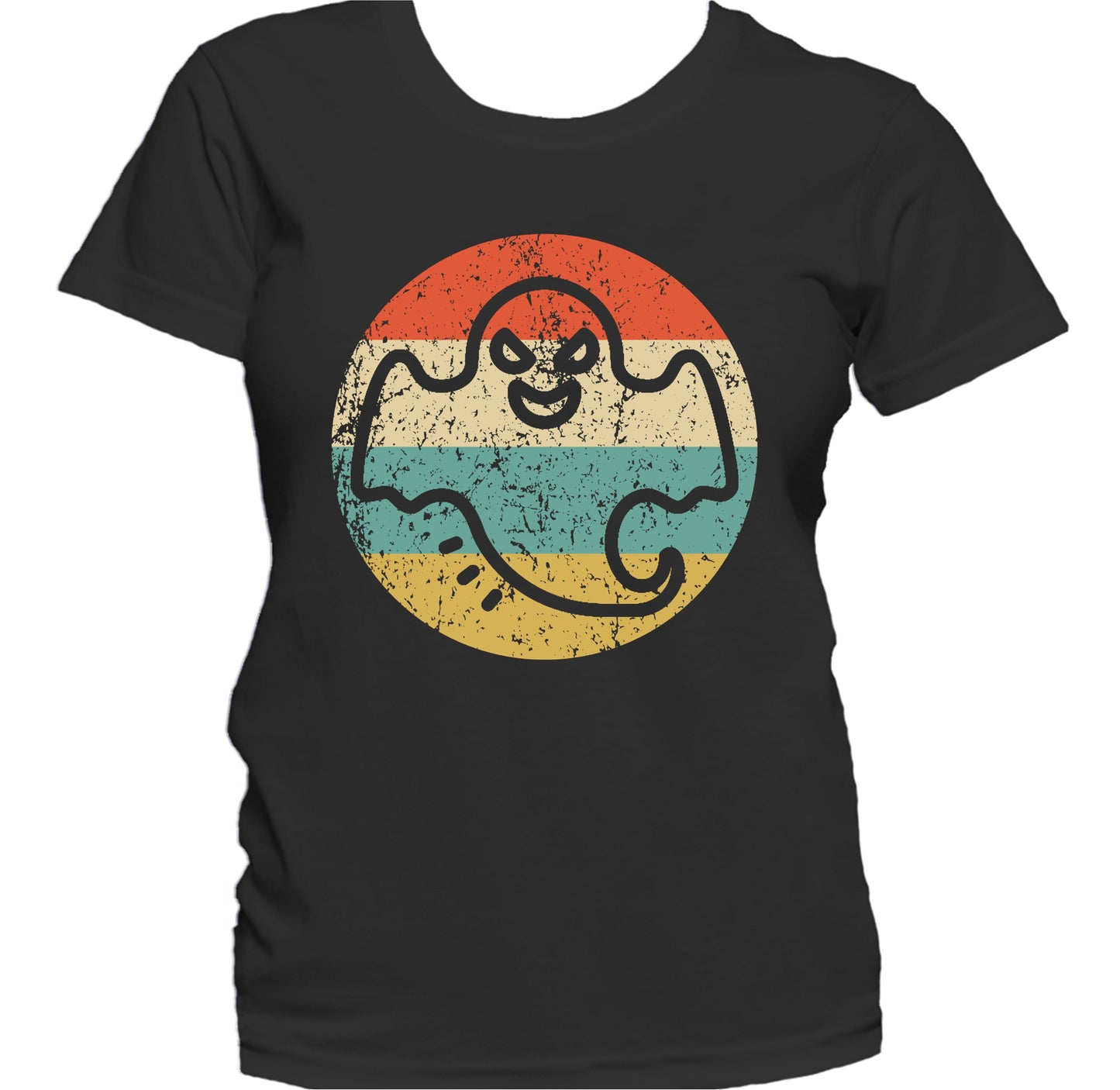 Halloween Retro Ghost Icon Women's T-Shirt