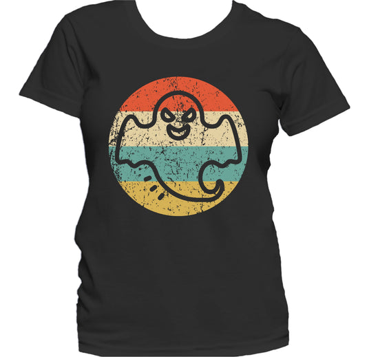 Halloween Retro Ghost Icon Women's T-Shirt