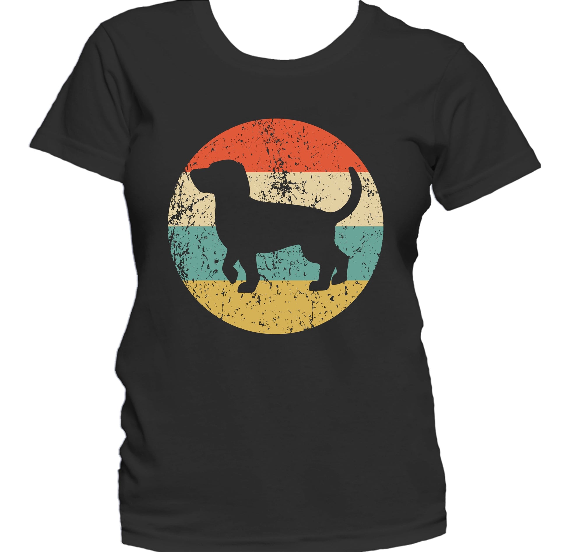 Retro Beagle Dog Breed Icon Women's T-Shirt