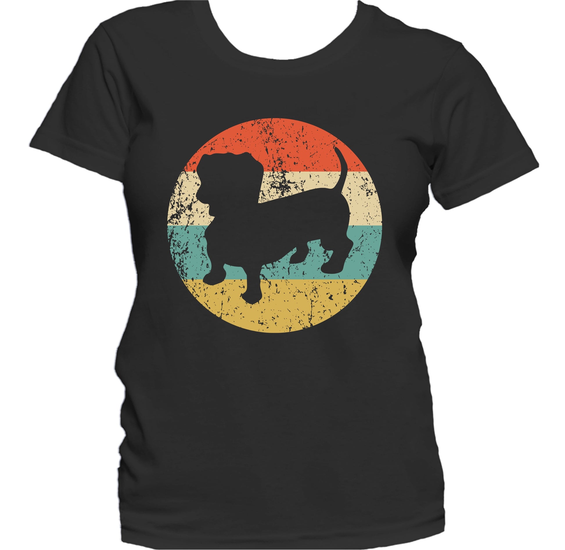 Retro Dachshund Dog Breed Icon Women's T-Shirt