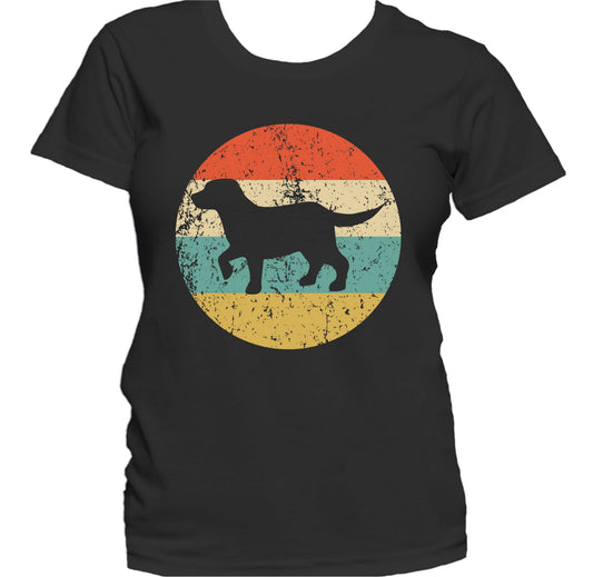 Retro Labrador Retriever Dog Breed Icon Women's T-Shirt