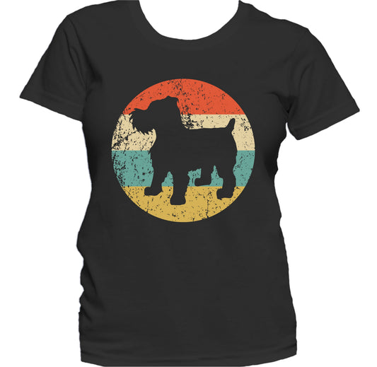 Retro Brussels Griffon Dog Breed Icon Women's T-Shirt