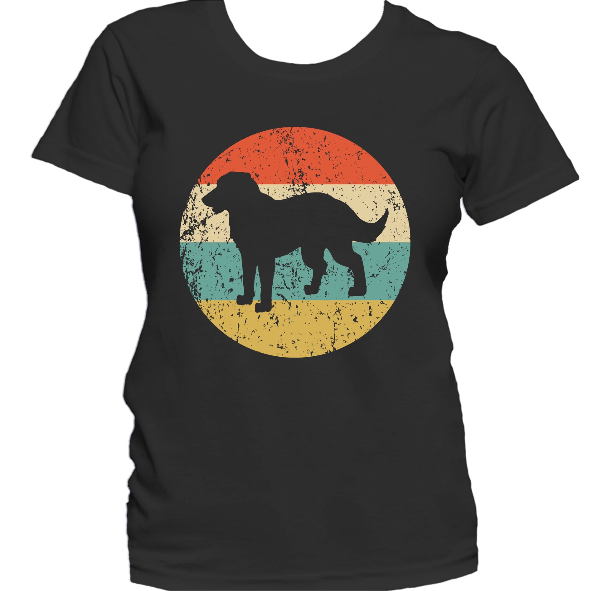 Retro Chesapeake Bay Retriever Dog Breed Icon Women's T-Shirt