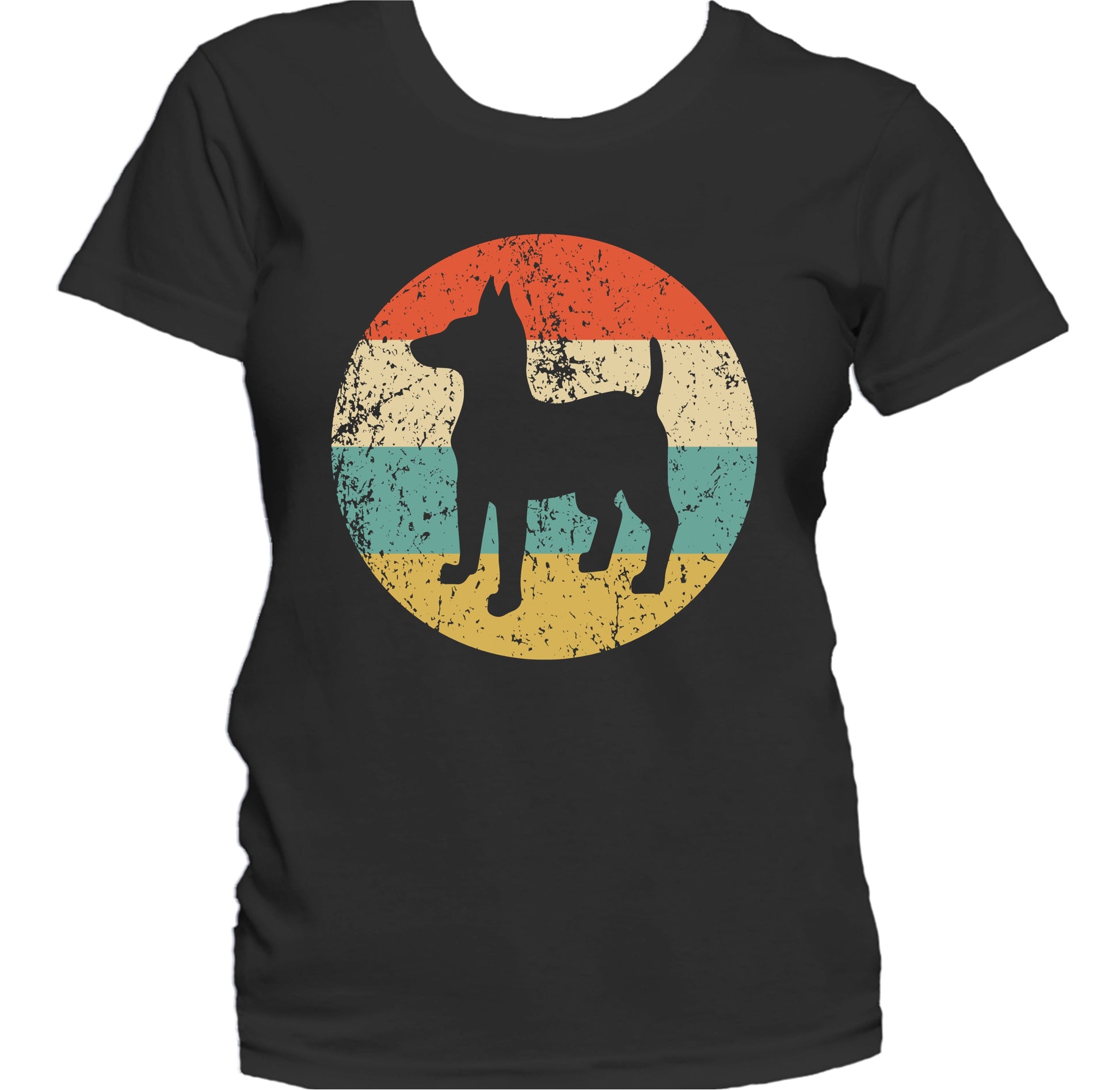 Retro Toy Fox Terrier Dog Breed Icon Women's T-Shirt