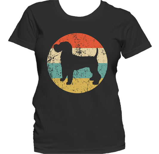 Retro Welsh Terrier Dog Breed Icon Women's T-Shirt