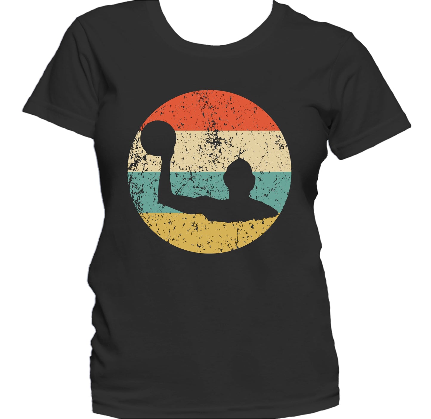 Water Polo Shirt - Retro Water Polo Player Icon Women's T-Shirt