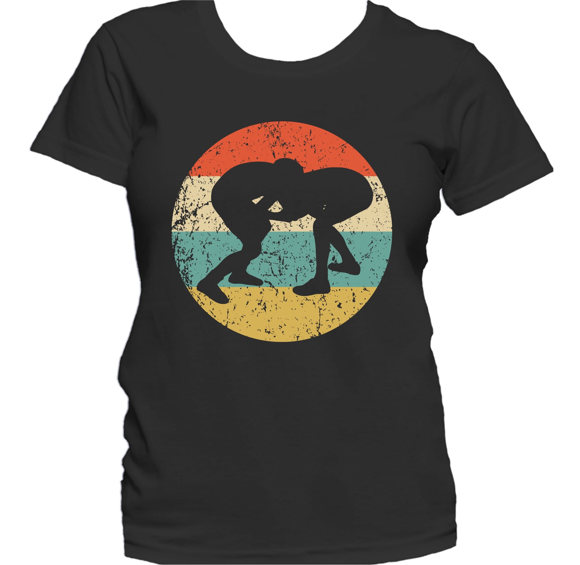 Wrestling Shirt - Retro Wrestlers Icon Women's T-Shirt