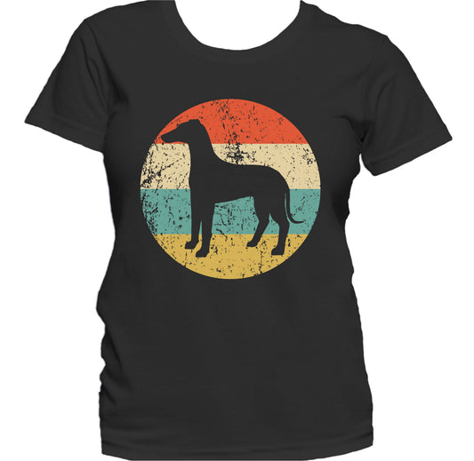 Retro Whippet Dog Breed Icon Women's T-Shirt