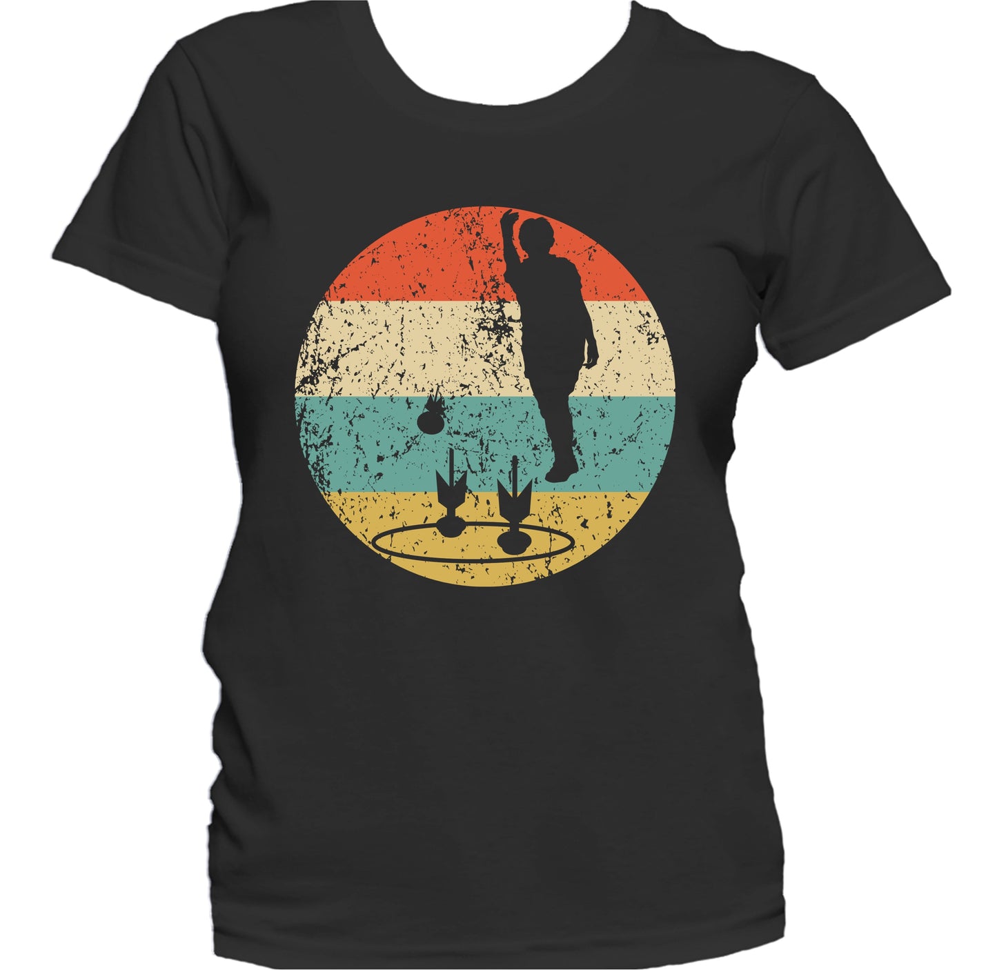 Lawn Darts Silhouette Retro Lawn Darts Women's T-Shirt