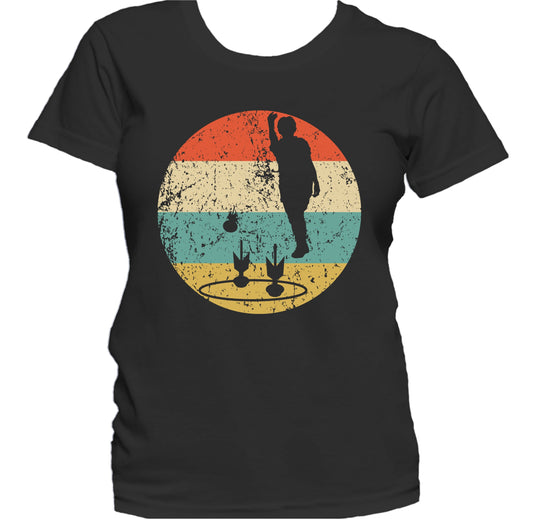 Lawn Darts Silhouette Retro Lawn Darts Women's T-Shirt