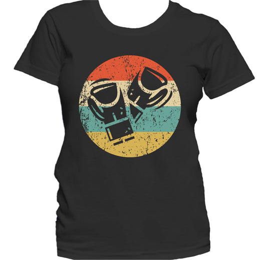 Boxing Gloves Icon Retro Boxing Women's T-Shirt