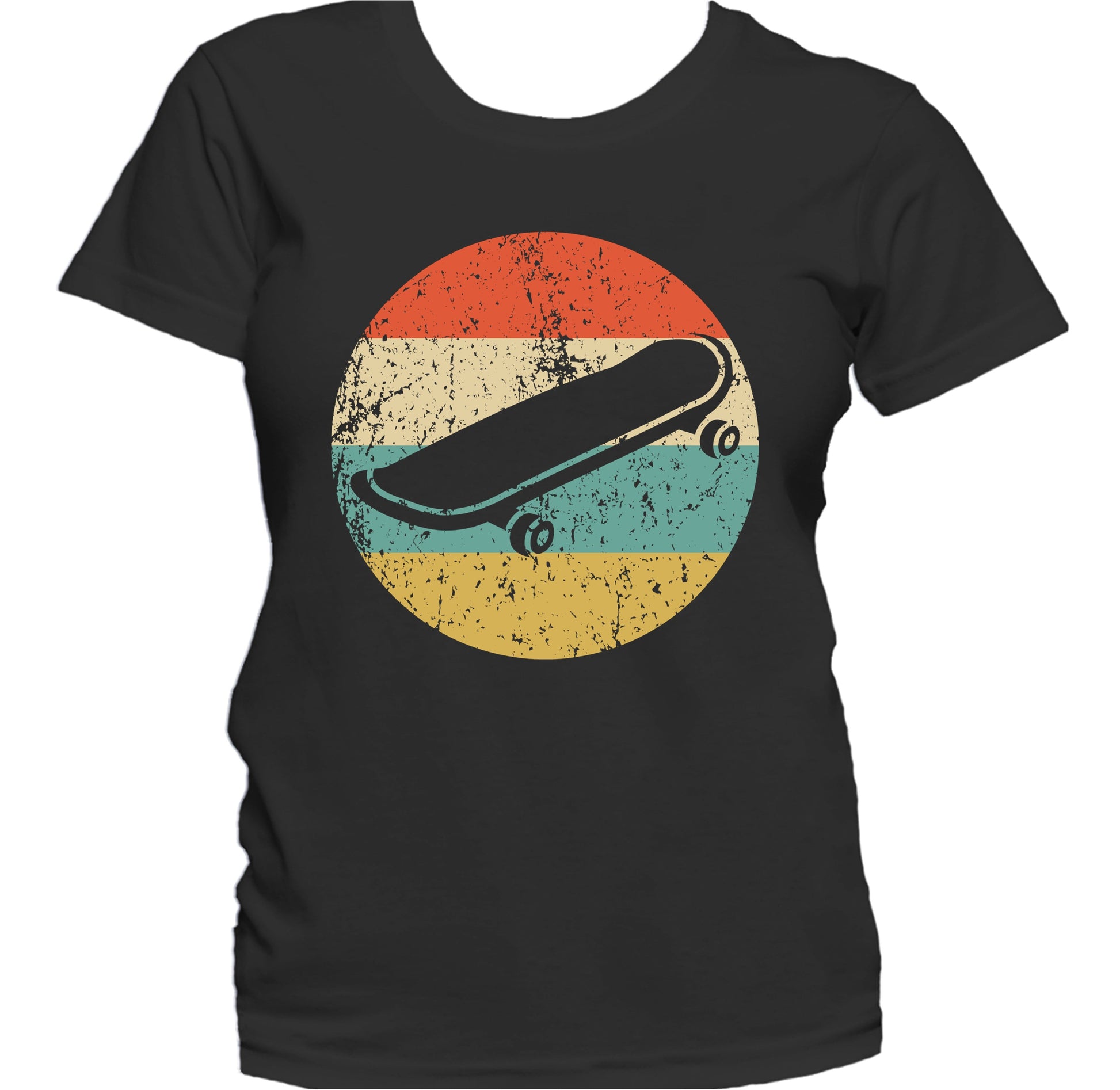 Skateboard Icon Retro Skateboarding Women's T-Shirt