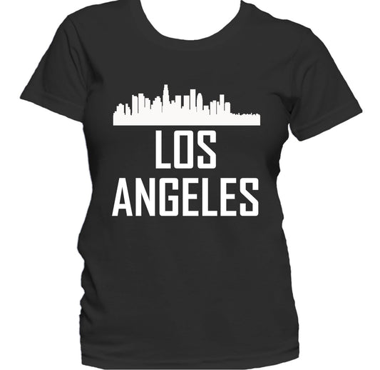 Los Angeles CA Skyline Silhouette Cityscape Women's T-Shirt