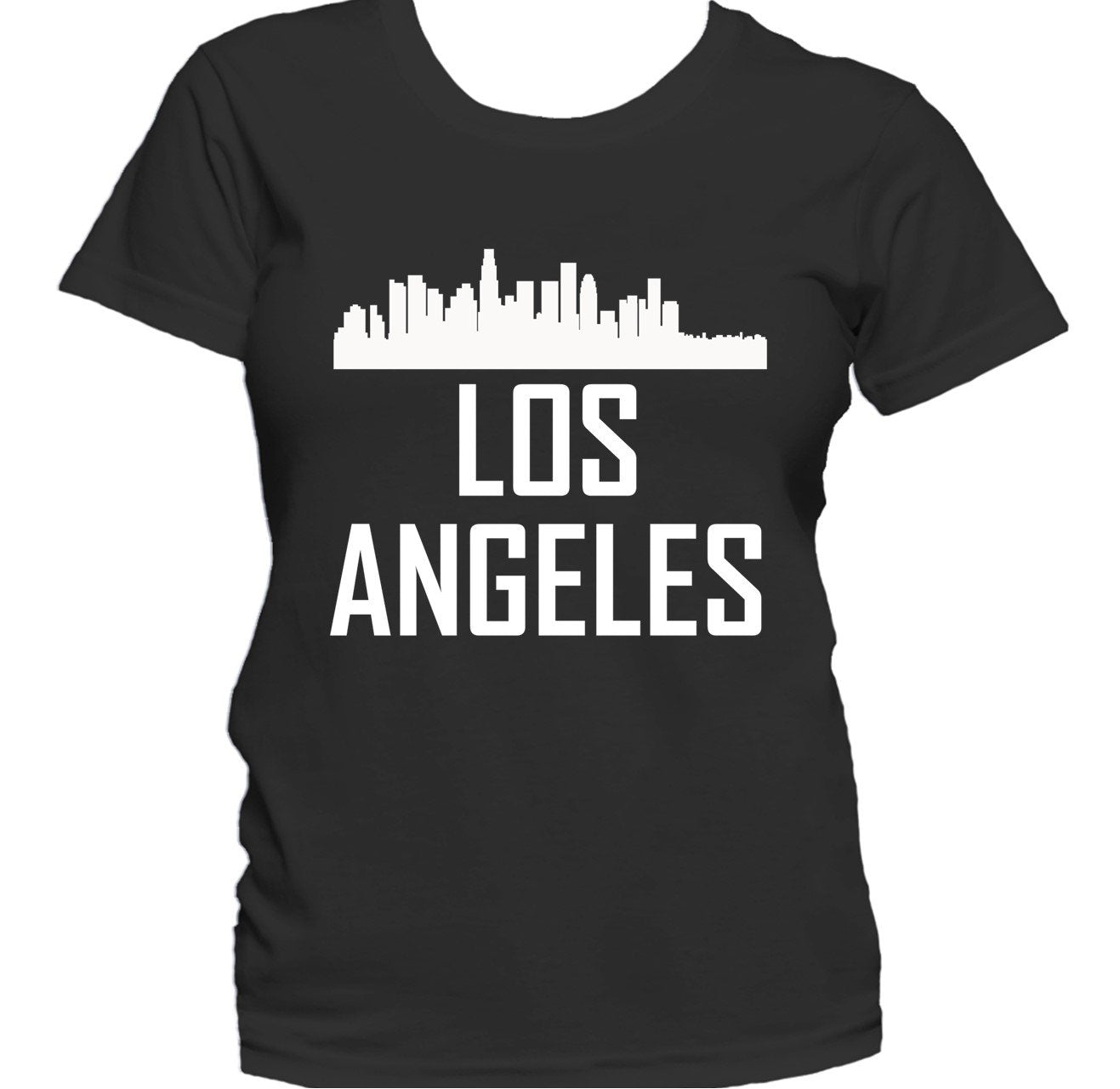 Los Angeles CA Skyline Silhouette Cityscape Women's T-Shirt