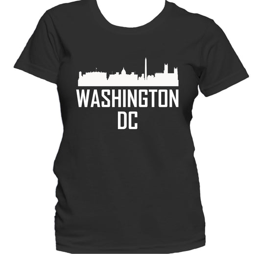 Washington DC Skyline Silhouette Cityscape Women's T-Shirt
