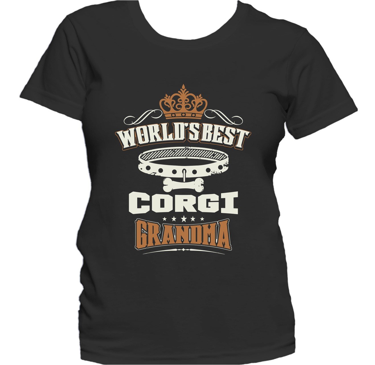 World's Best Corgi Grandma Women's T-Shirt