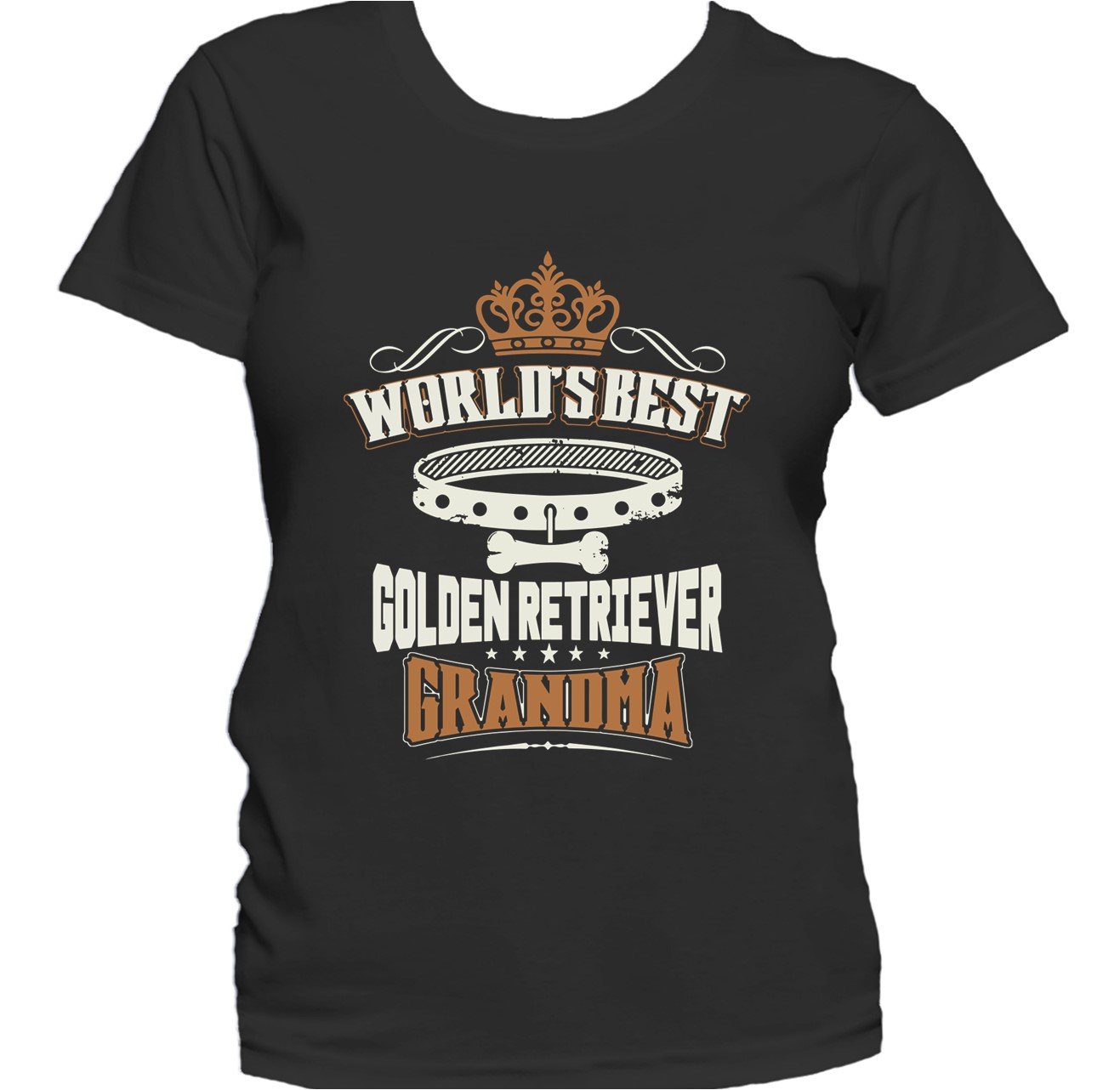 World's Best Golden Retriever Grandma Women's T-Shirt