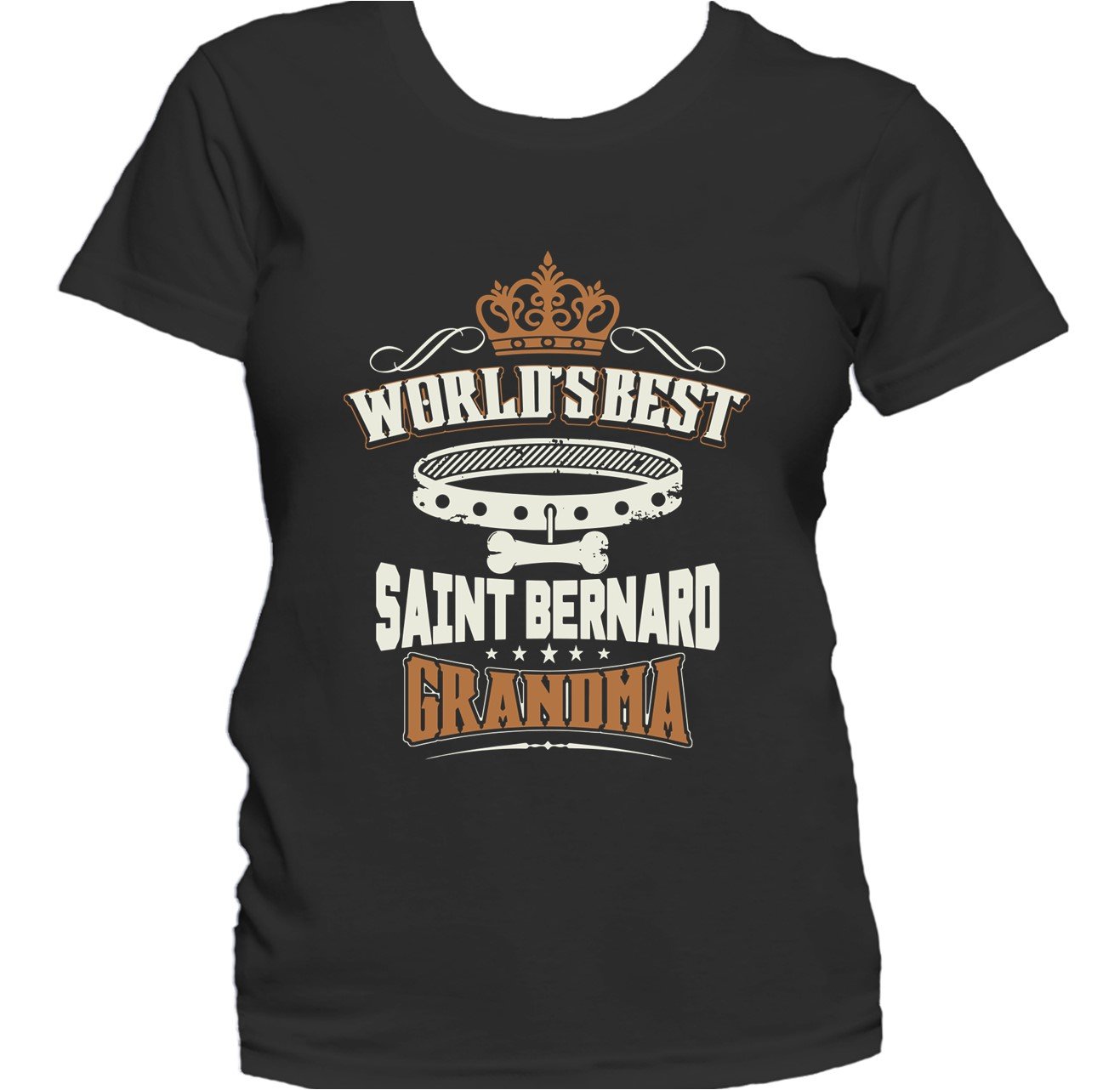 World's Best Saint Bernard Grandma Women's T-Shirt