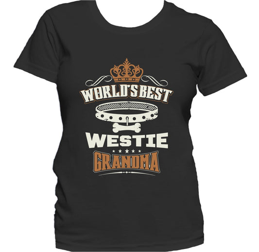 World's Best Westie Grandma Women's T-Shirt