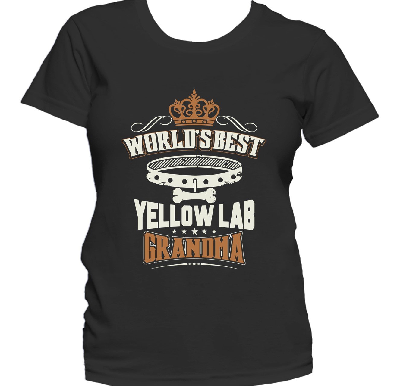 World's Best Yellow Lab Grandma Women's T-Shirt
