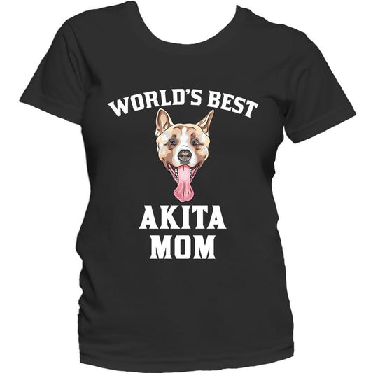World's Best Akita Mom Dog Owner Women's T-Shirt