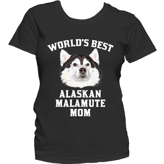 World's Best Alaskan Malamute Mom Dog Owner Women's T-Shirt